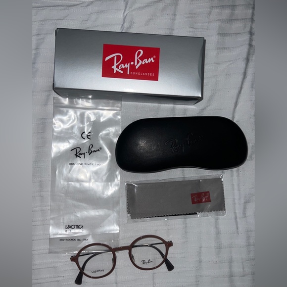 BRAND NEW PRESCRIPTION ROUND RAYBAN GLASSES LIGHTRAY - Picture 3 of 10
